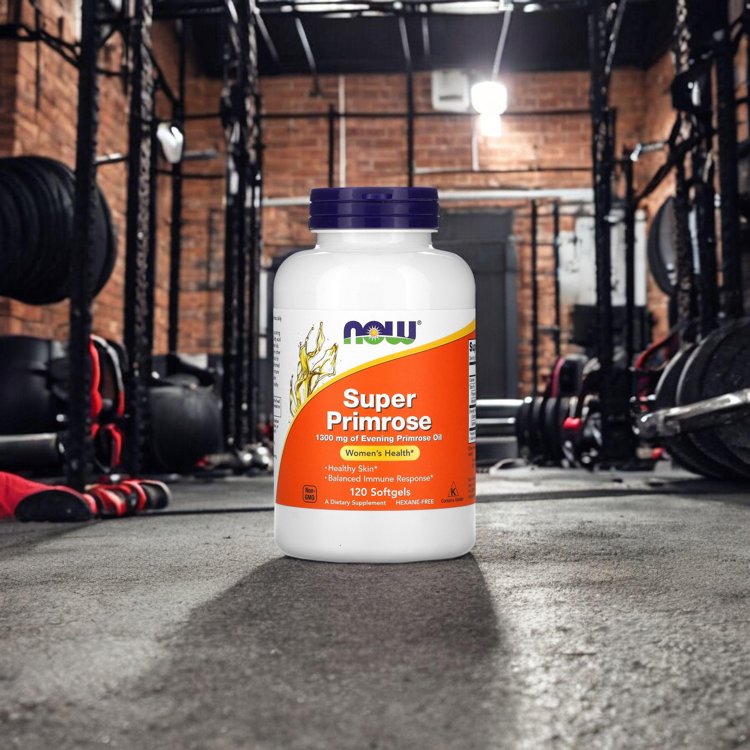 NOW Super Primrose - 120softgels. - Huile d'onagre