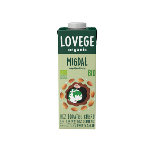 SANTE Napój Lovege Organic Amandes Bez Cukru - 1000ml