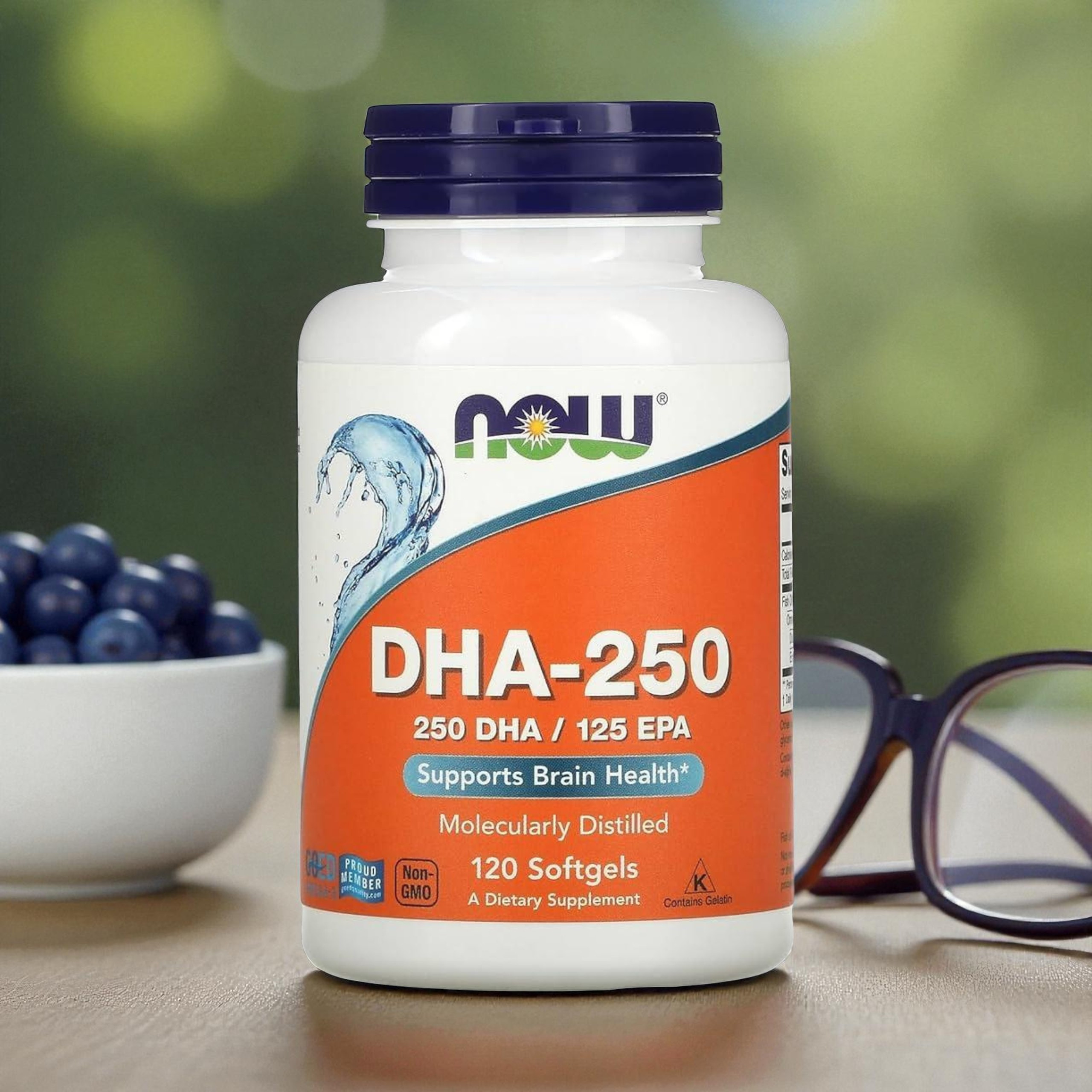 NOW - DHA 250mg - 120 gélules
