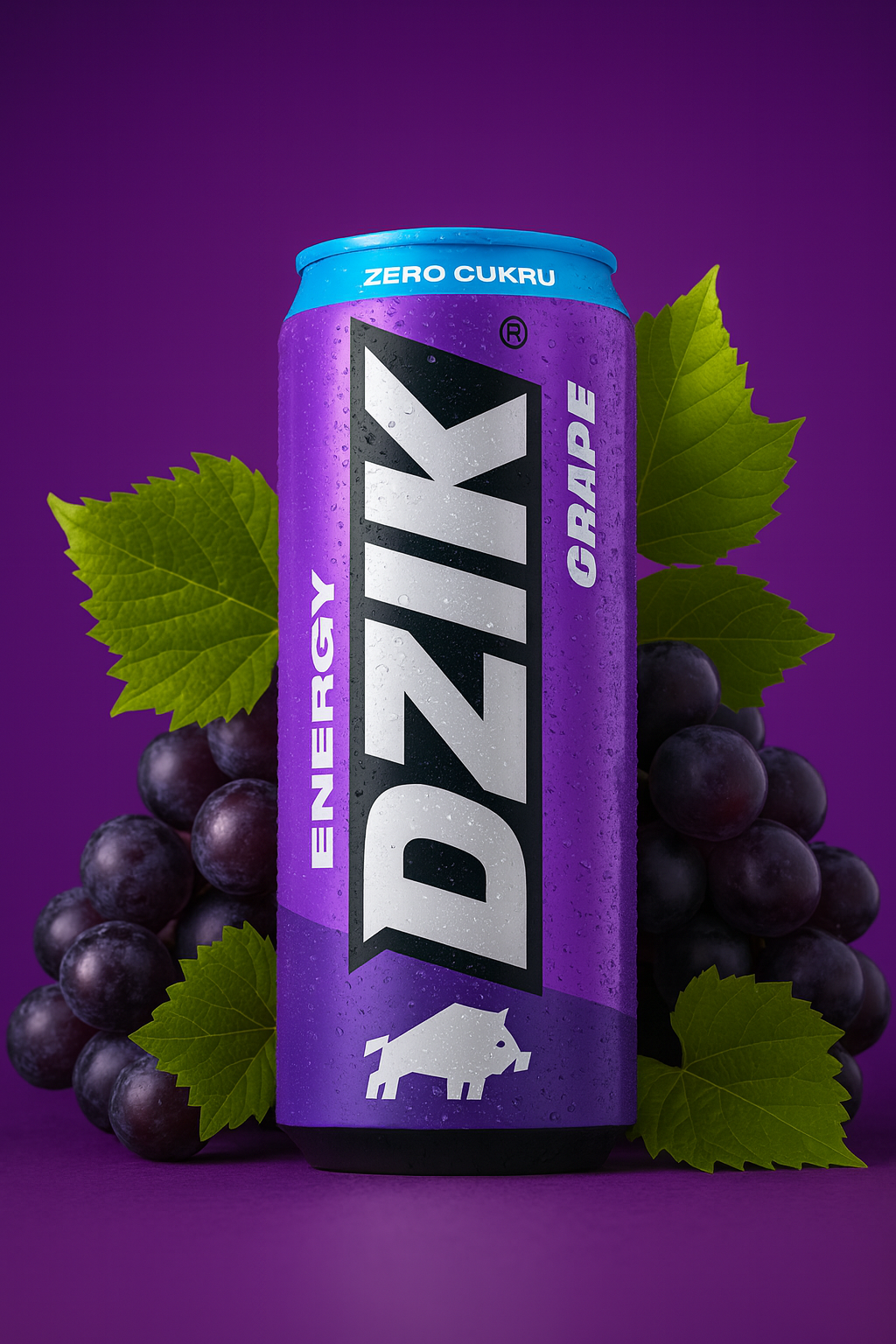 DZIK - Énergie - 500ml - Raisin