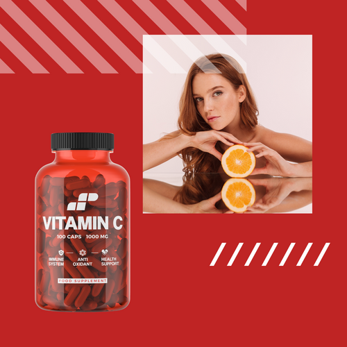 MP NUTRITION Vitamin C 1000mg - 100caps - Vitamine C