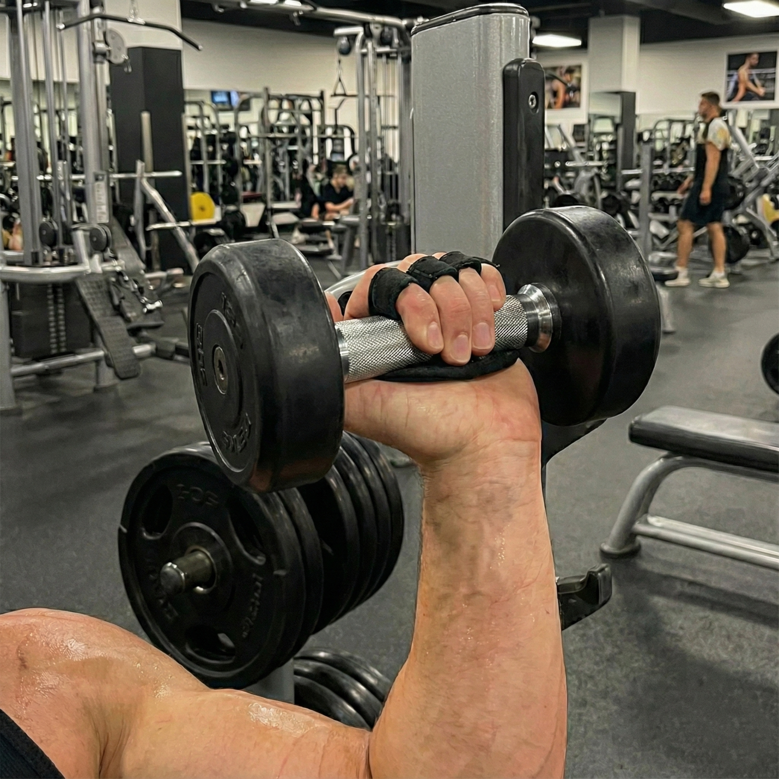 MEX NUTRITION - G-fit Training Grips One Size - Black