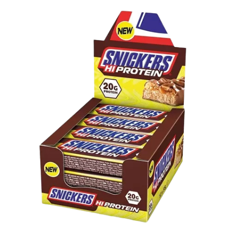 Mars - Barre HIProtein Snickers - 12x 55g - Classique 