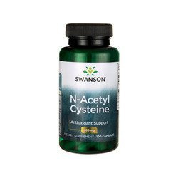 SWANSON NAC Acetyl Cysteine 600mg - 100caps