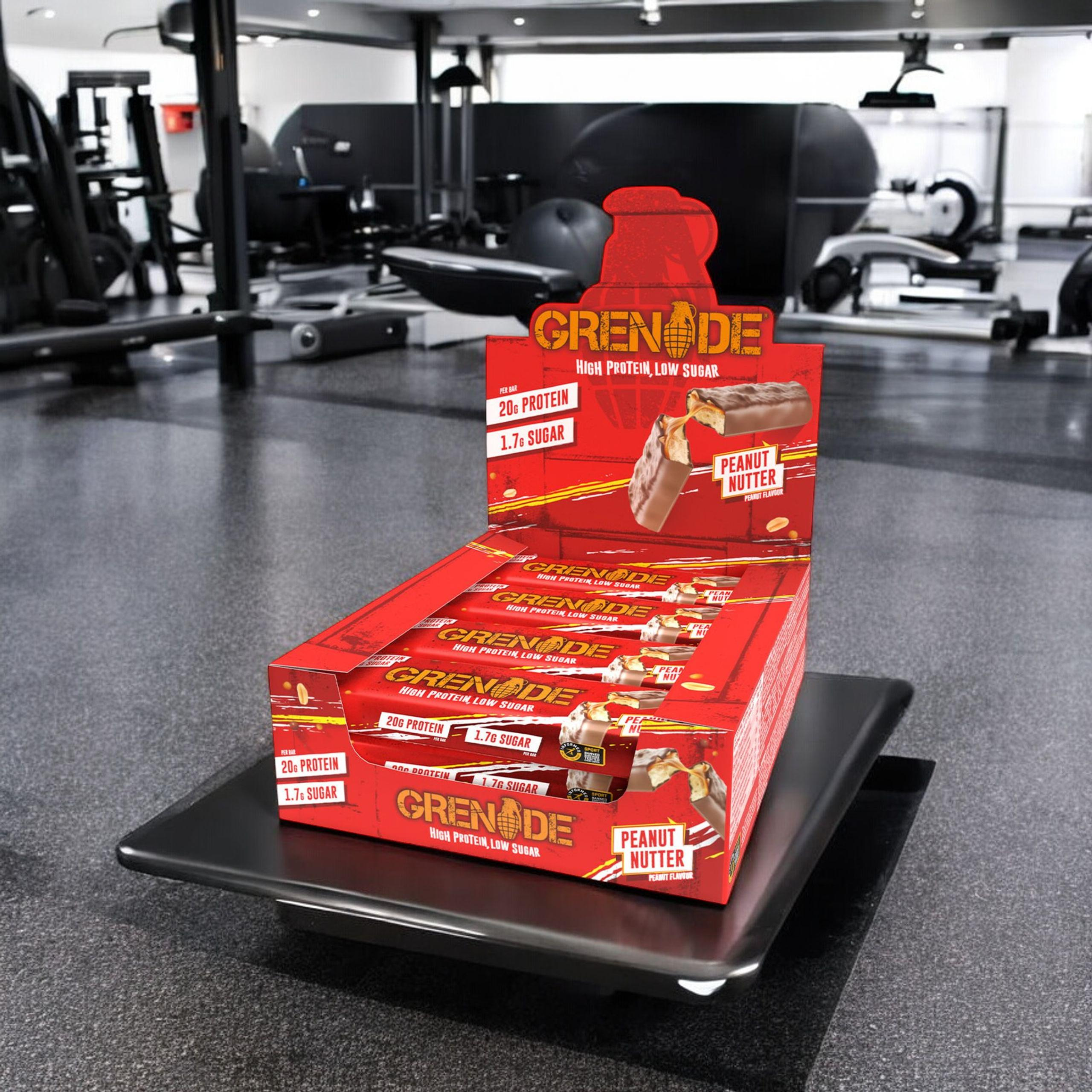 GRENADE - Barre Protéinée - 60g x12