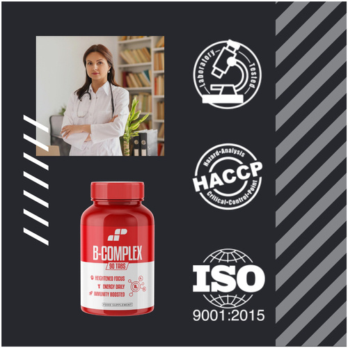 MP NUTRITION Vitamin B-Complex - 90tabs - Complexe de Vitamines B