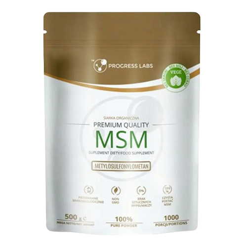 PROGRESS LABS MSM (Soufre Organique) - 500g