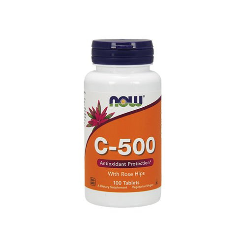 NOW Vitamin C-500 avec Cynorrhodon - 100tabs.