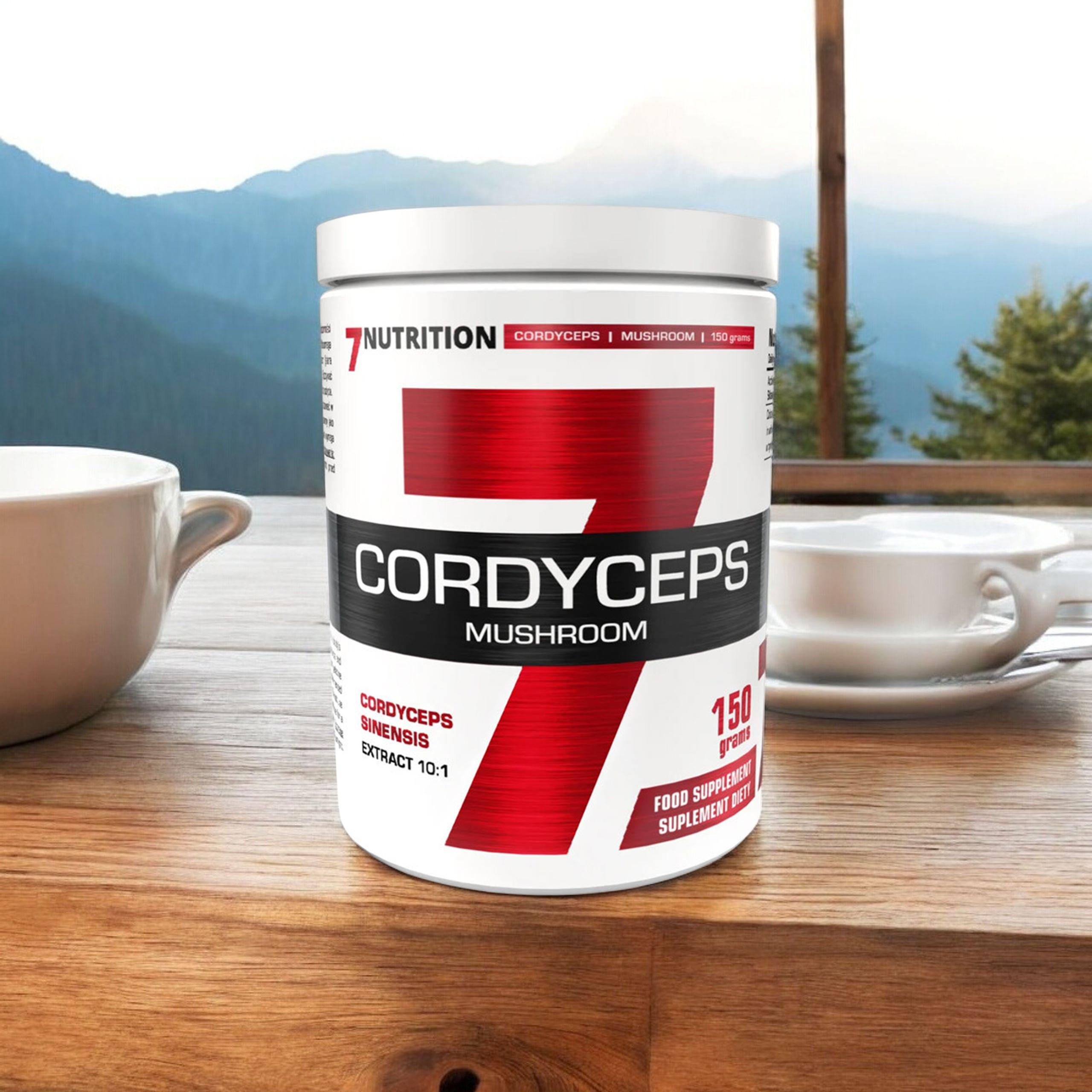 7 NUTRITION Cordyceps Mushroom - 150g - Maczużnik chinois