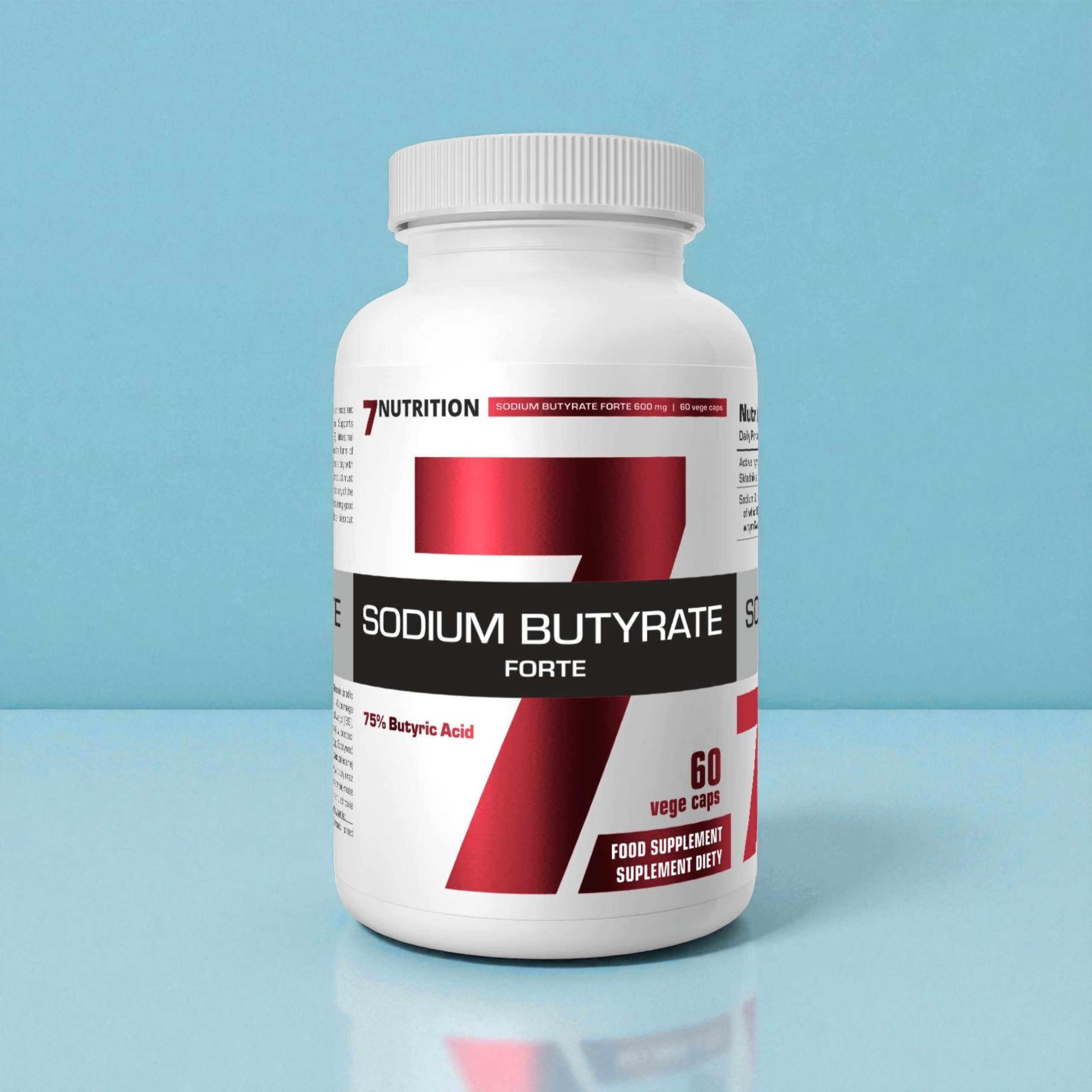 7 NUTRITION - Sodium Butyrate Forte - 43g - gélules végétales