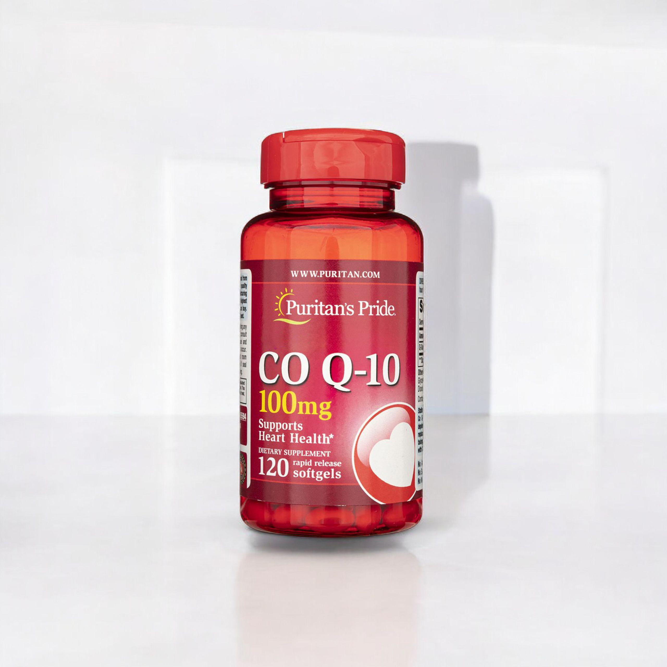 Puritan's Pride Coenzyme Q-10 100mg - 120softgels - Coenzyme Q10