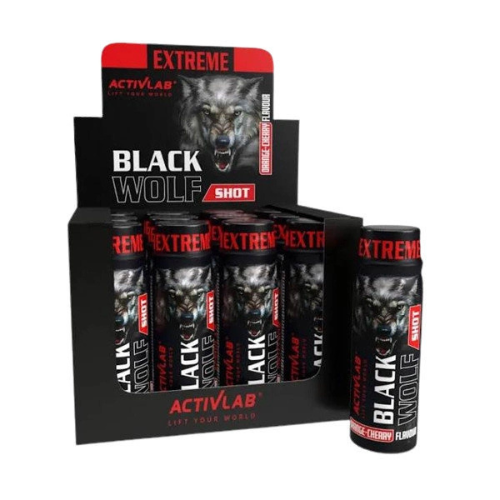 ACTIVLAB - Black Wolf Shot - 12x 80ml - Orange Cerise