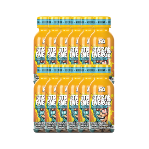 FITNESS AUTHORITY - Shot Énergétique - 12x 120ml - Raisin Poire