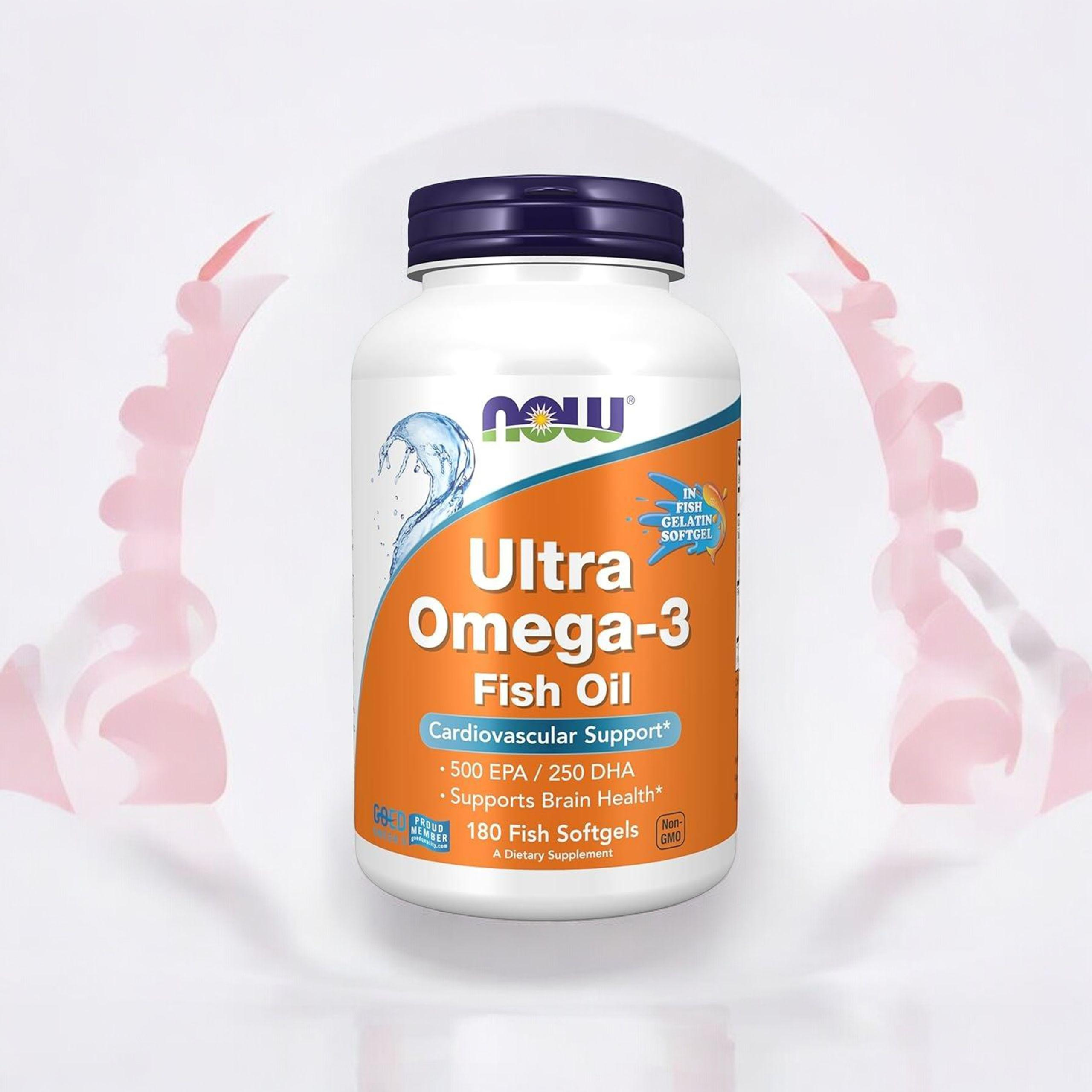 NOW - Ultra Omega-3 - 180softgels
