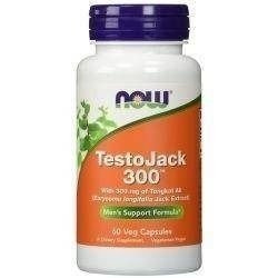 NOW TestoJack 300mg - 60vegcaps