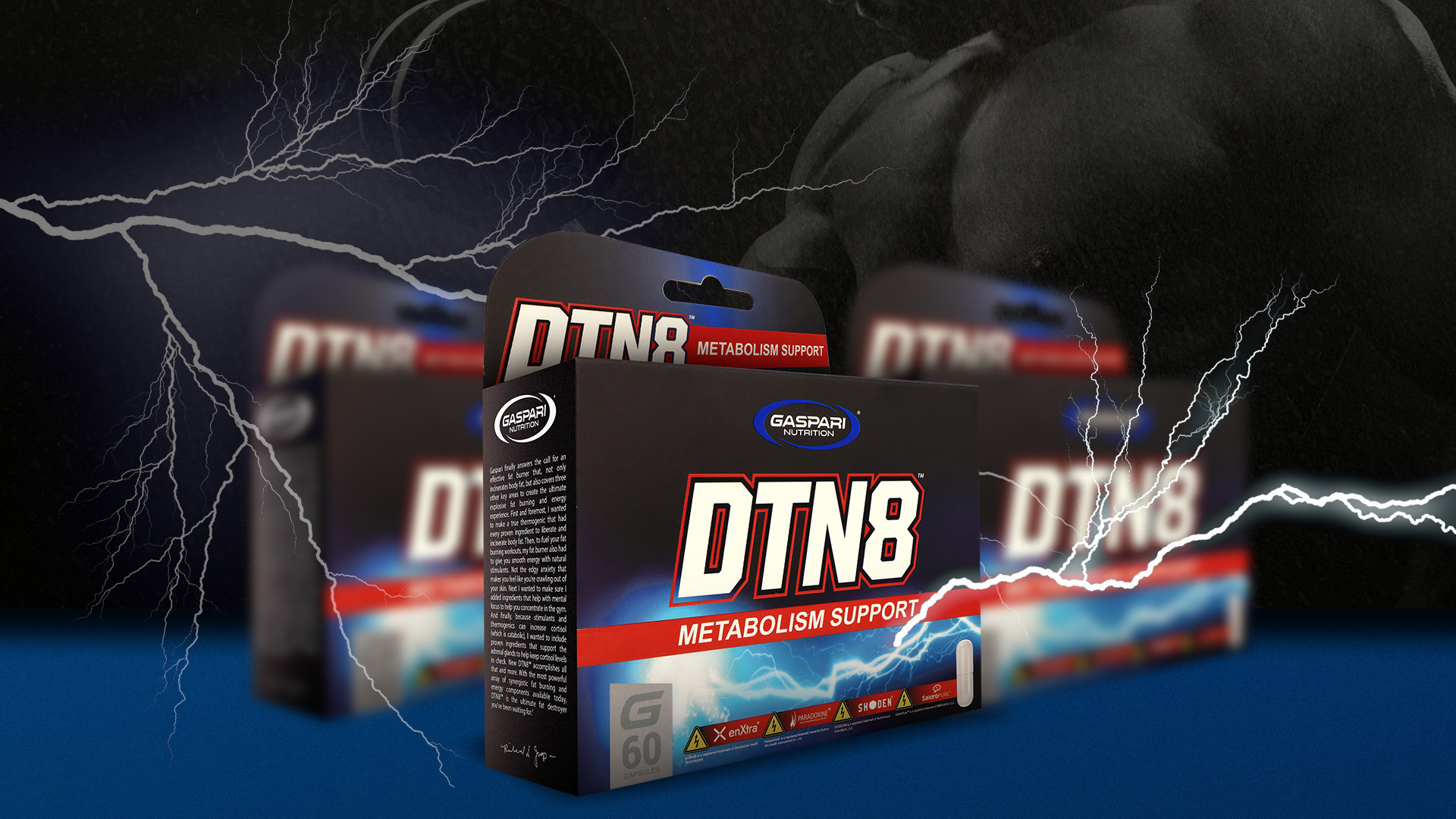 GASPARI NUTRITION - Dtn 8 - 60 gélules