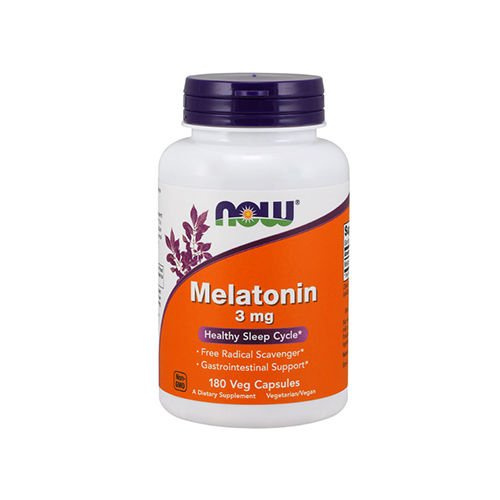 NOW - Melatonin 3mg - 180vcaps