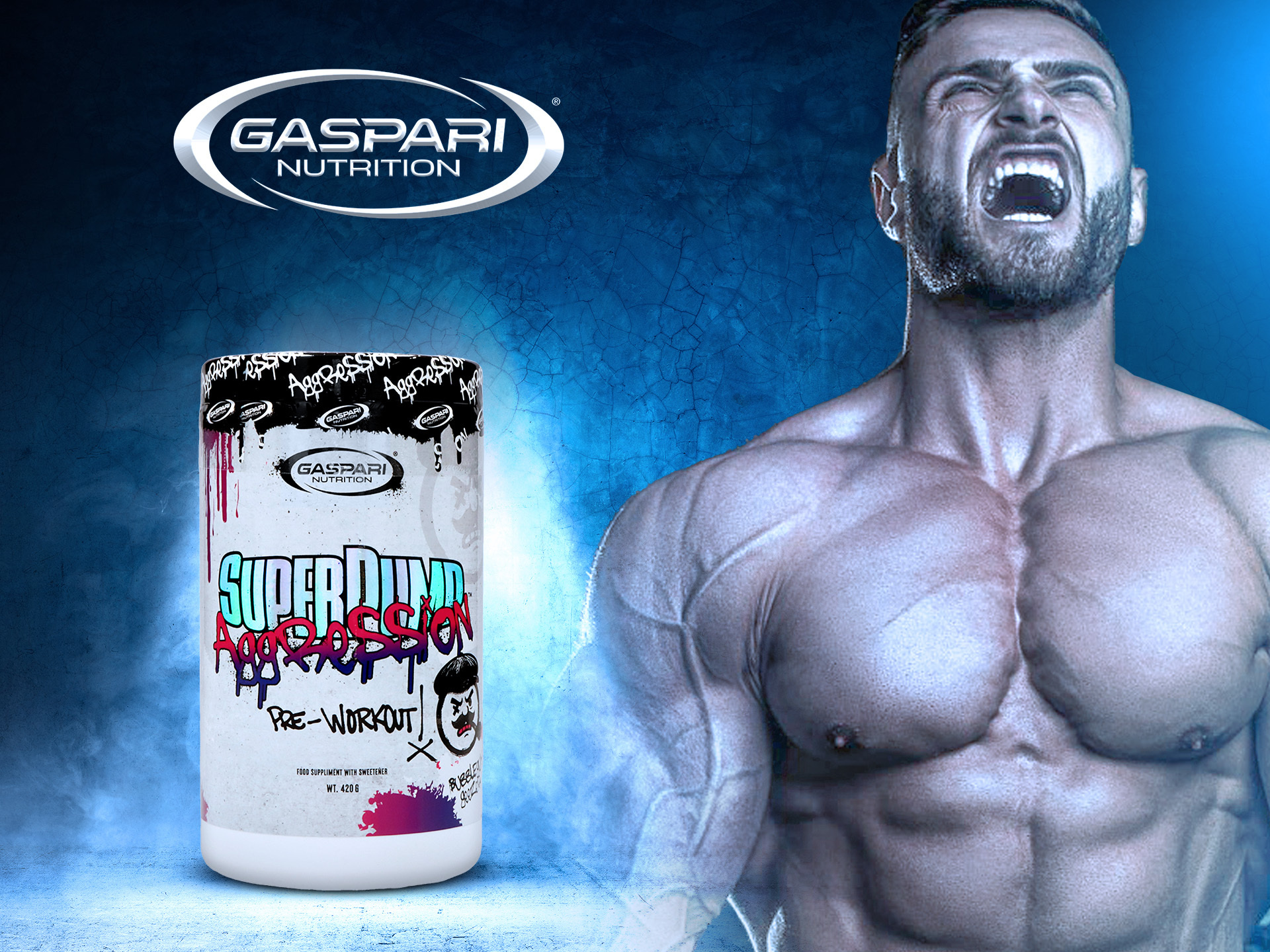 Pré-workout Gaspari – congestion, force, endurance