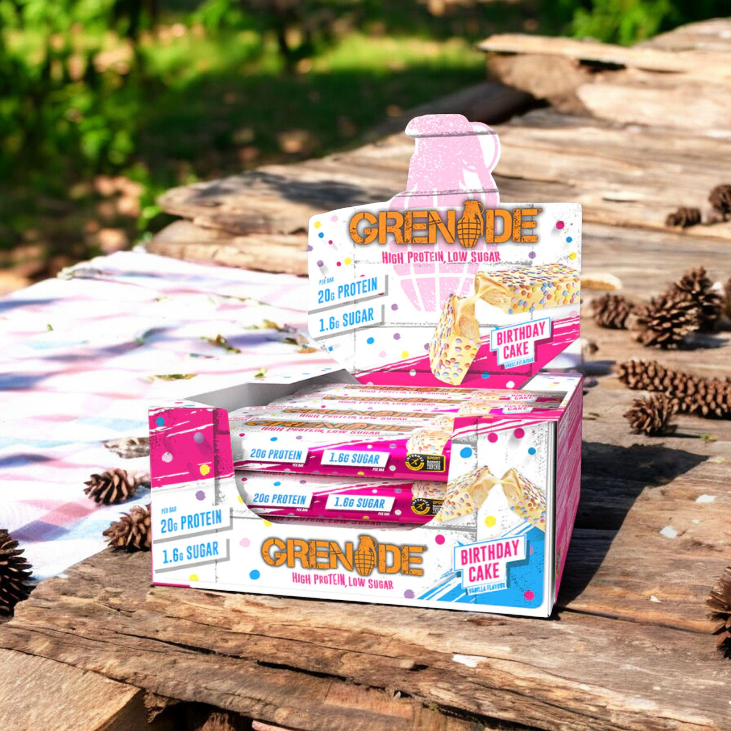 GRENADE - Barre Protéinée - 12x 60g