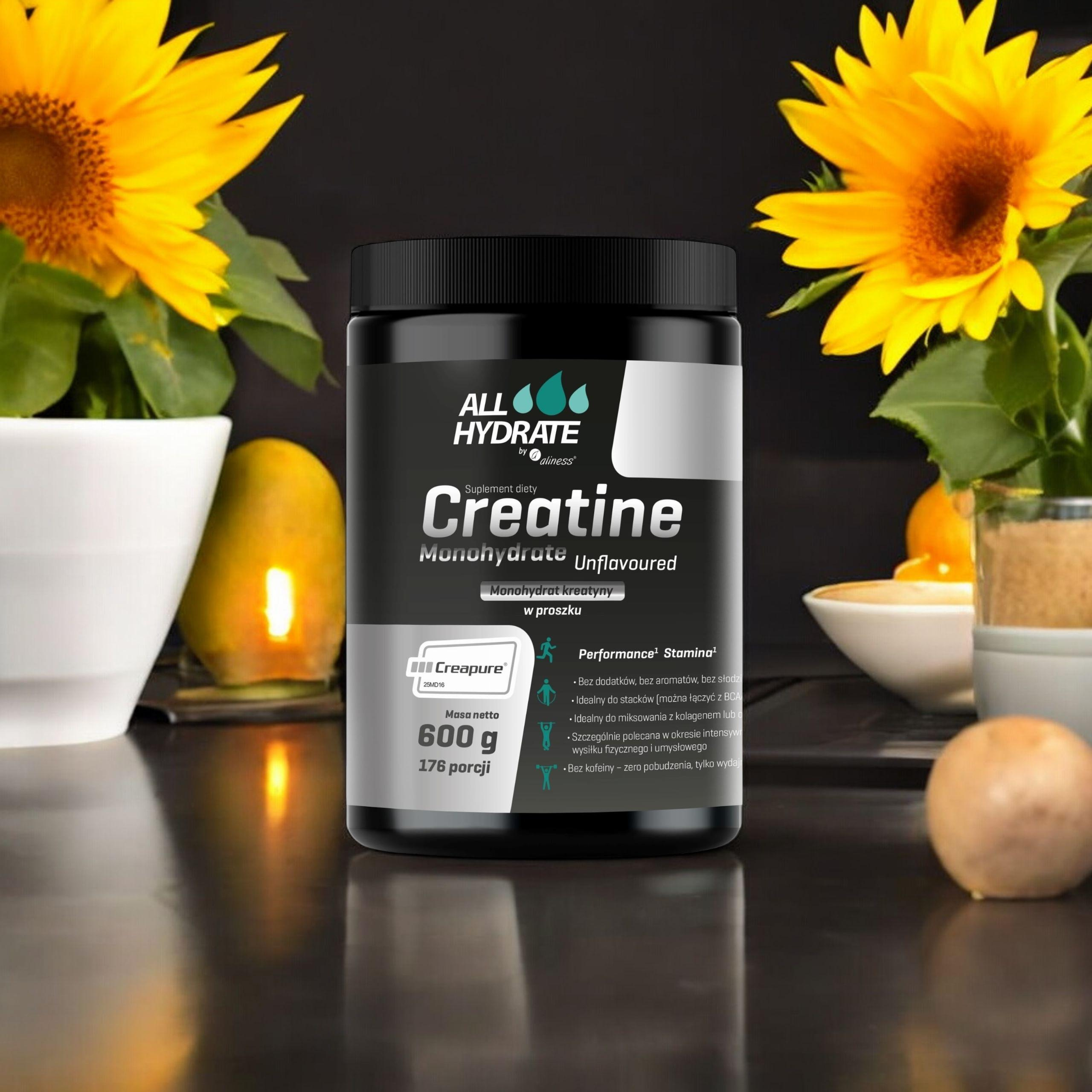 ALINESS - All Hydrate Creatine Creapure - 600g
