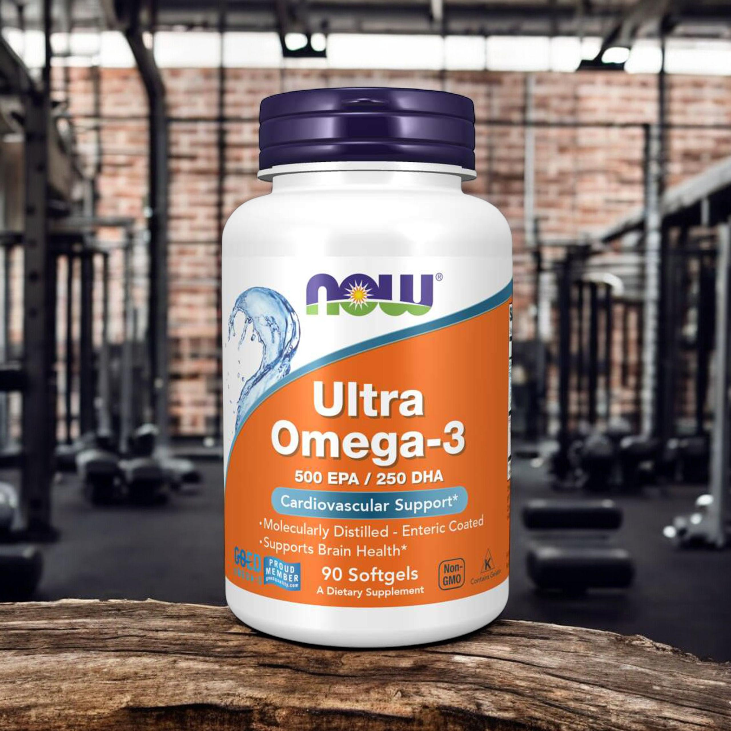 NOW Ultra Omega3 500EPA/250DHA - 90softgels