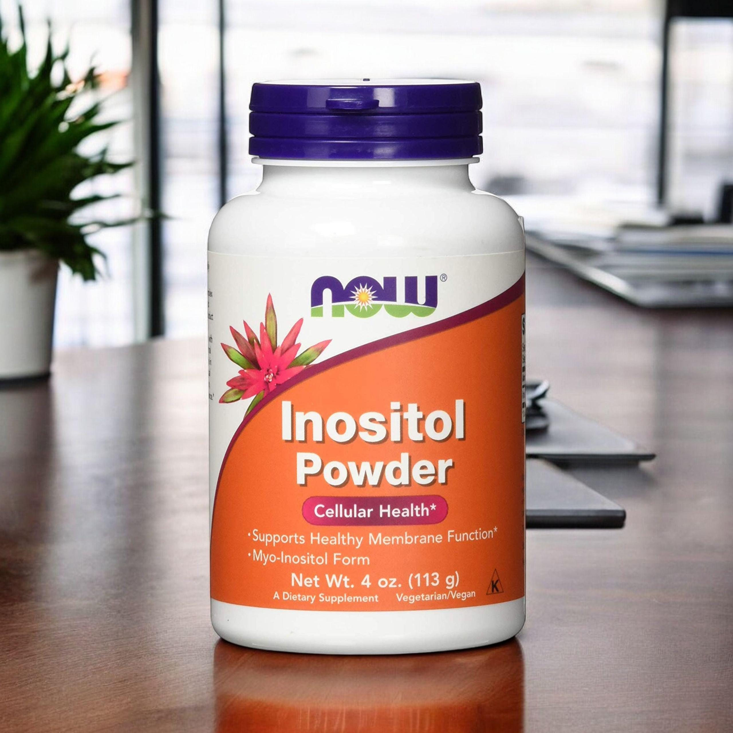 NOW Inositol Powder - 113g - Inositol en poudre