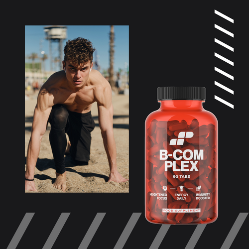 MP NUTRITION Vitamin B-Complex - 90tabs - Complexe de Vitamines B