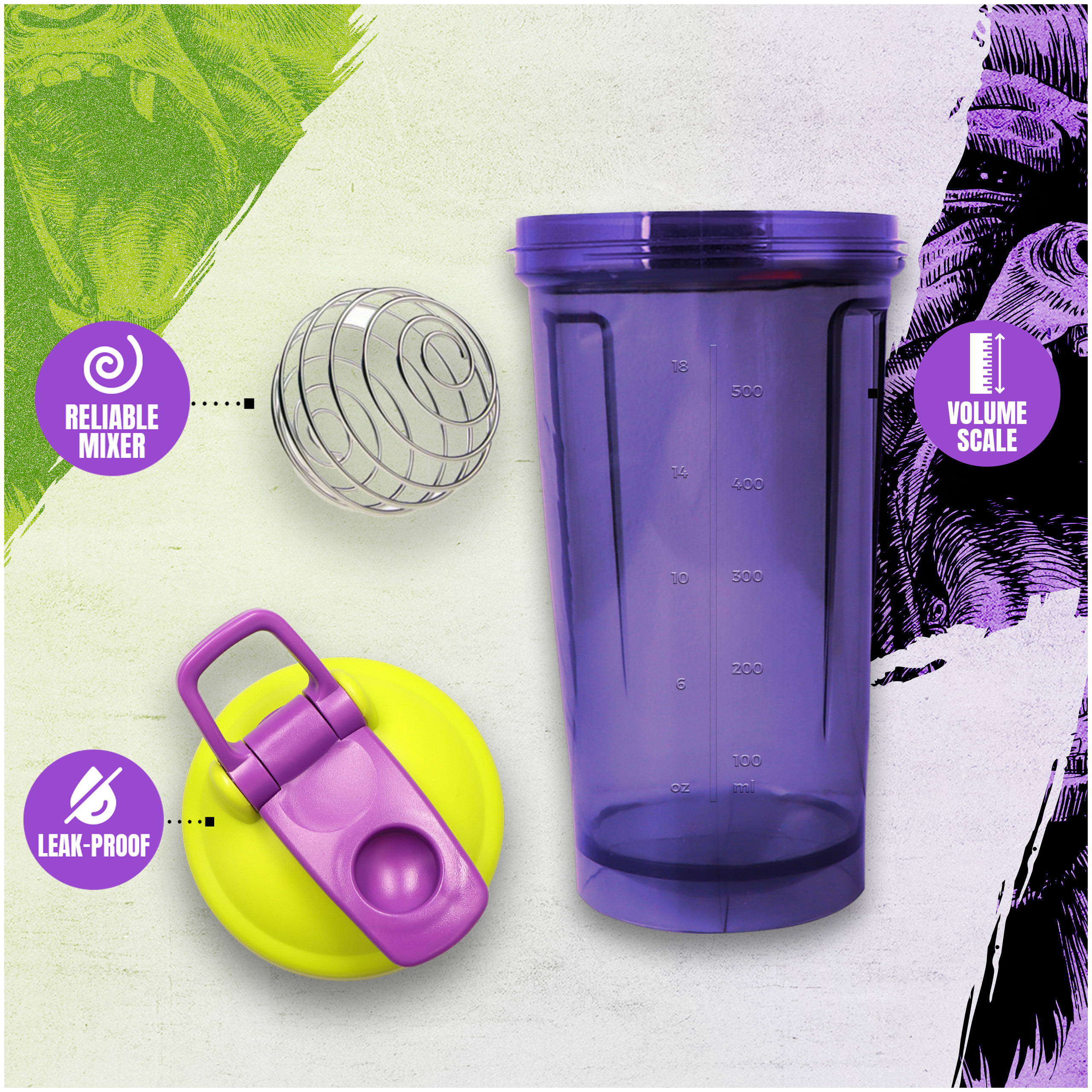 HIRO.LAB Shaker Mass Kong - 500ml