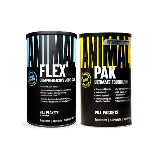 Zestaw UNIVERSAL Animal Flex - 44pack + Animal Pak - 44pack