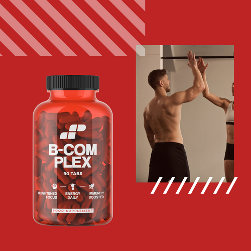 MP NUTRITION Vitamin B-Complex - 90tabs - Complexe de Vitamines B