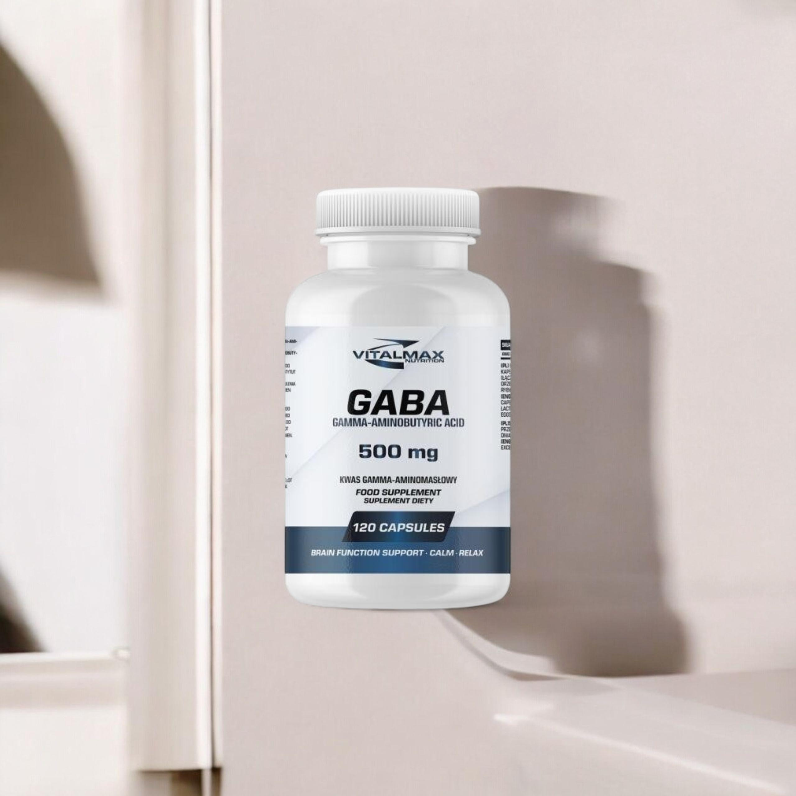 VITALMAX - GABA 500mg - 120 gélules