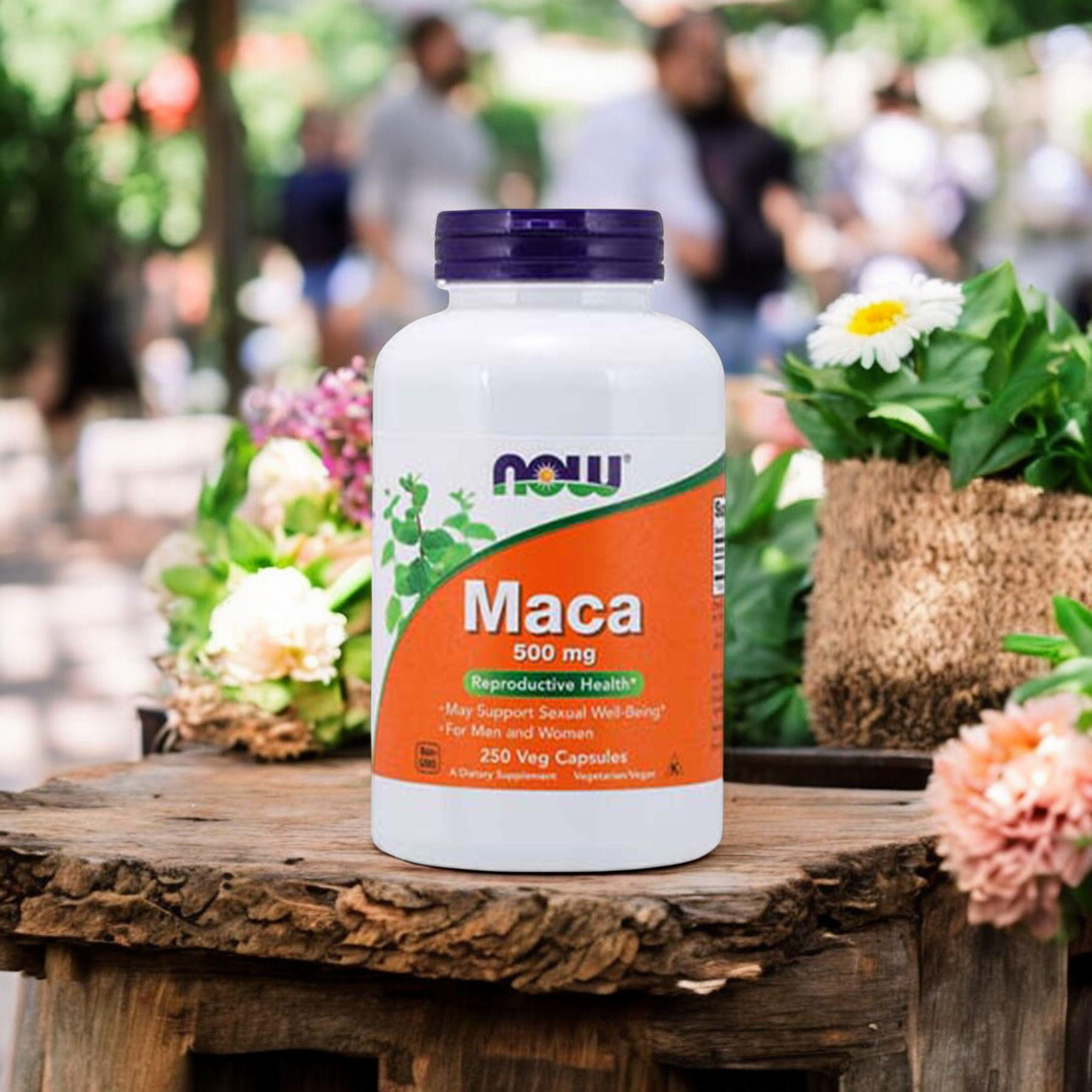 NOW Maca 500mg - 250vcaps.