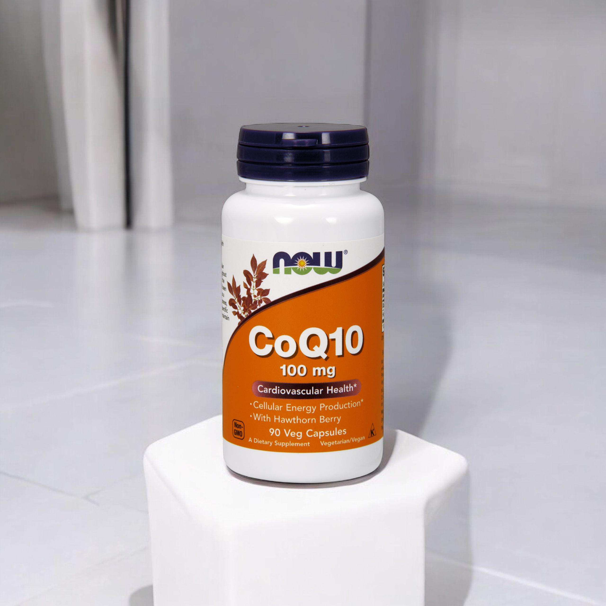 NOW CoQ10 ( Coenzyme Q10 ) 100mg - 90vegcaps