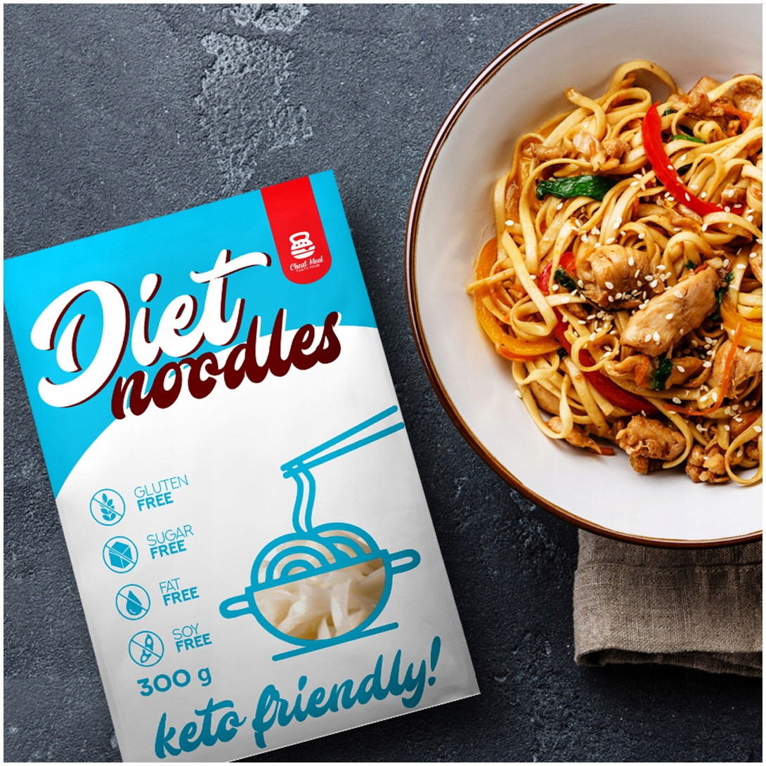 Cheat Meal Nutrition Diet Noodles - 6x 400g (6x 300g net) - Pâtes diététiques