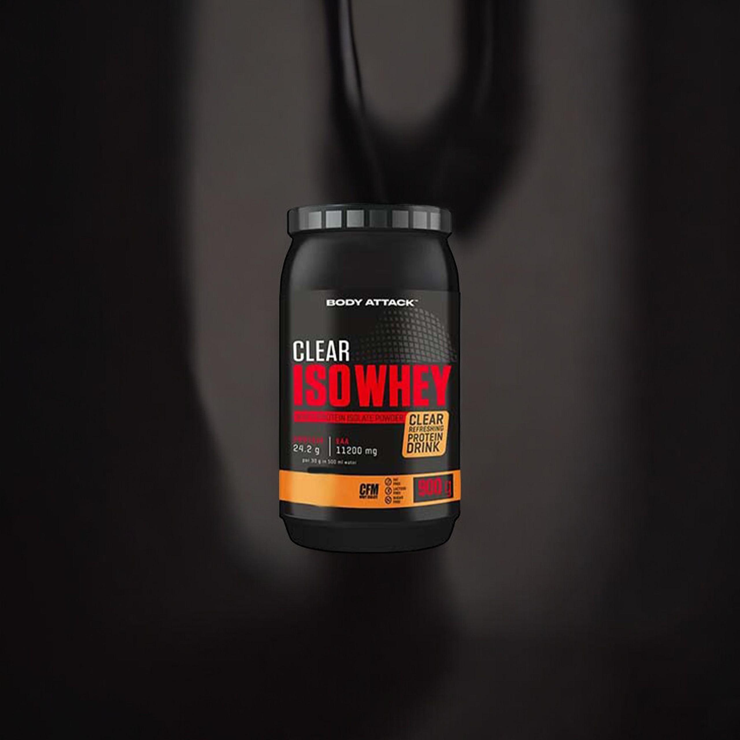 BODY ATTACK Clear Iso Whey - 900g