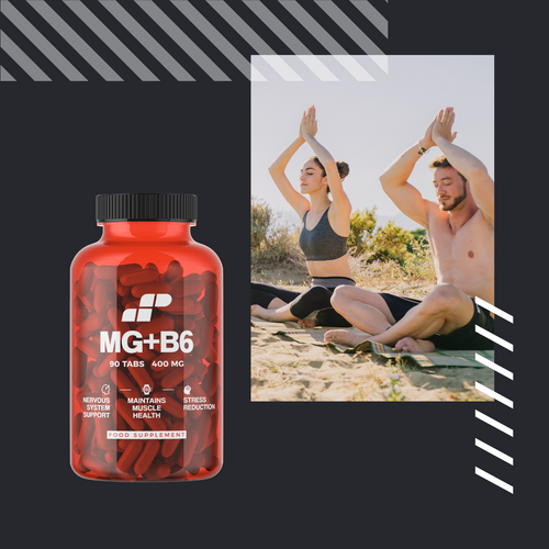 MP NUTRITION Mg + B6 - 90tabs - Magnésium + Vitamine B6