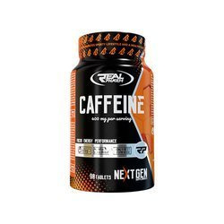 REAL PHARM Caffeine 400mg - 90tabs. - Caféine