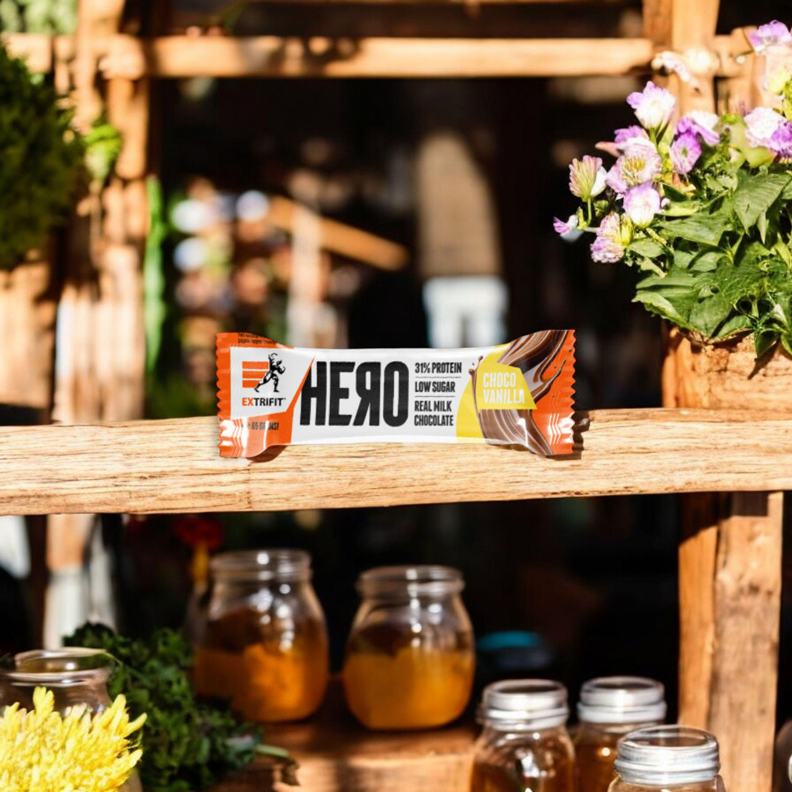 EXTRIFIT - Barre Hero - 65g - Chocolat Caramel