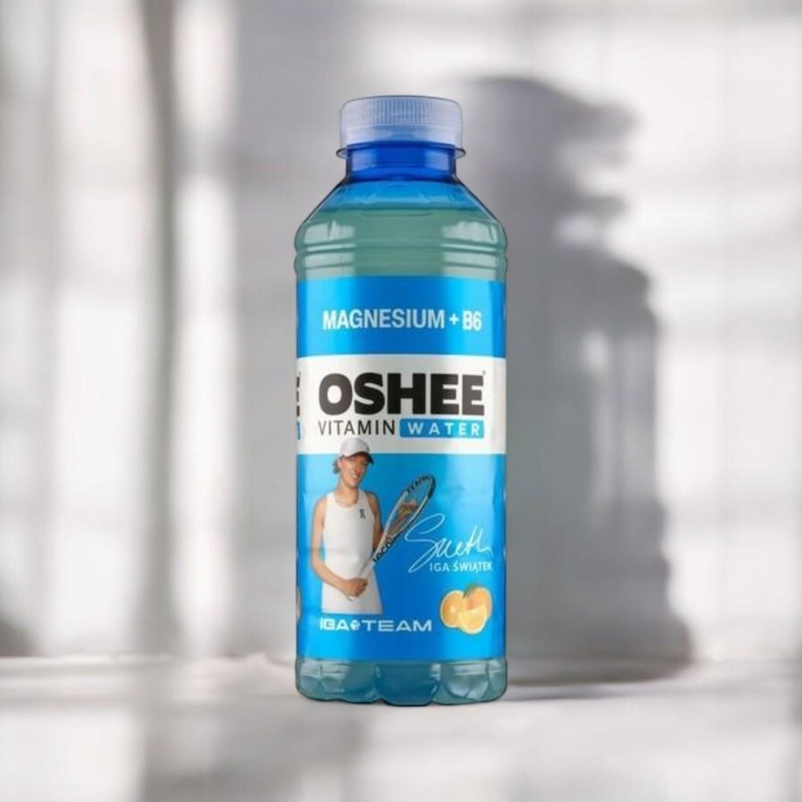 OSHEE - Eau vitaminée Magnésium+ B6 - 555ml - Citron Orange
