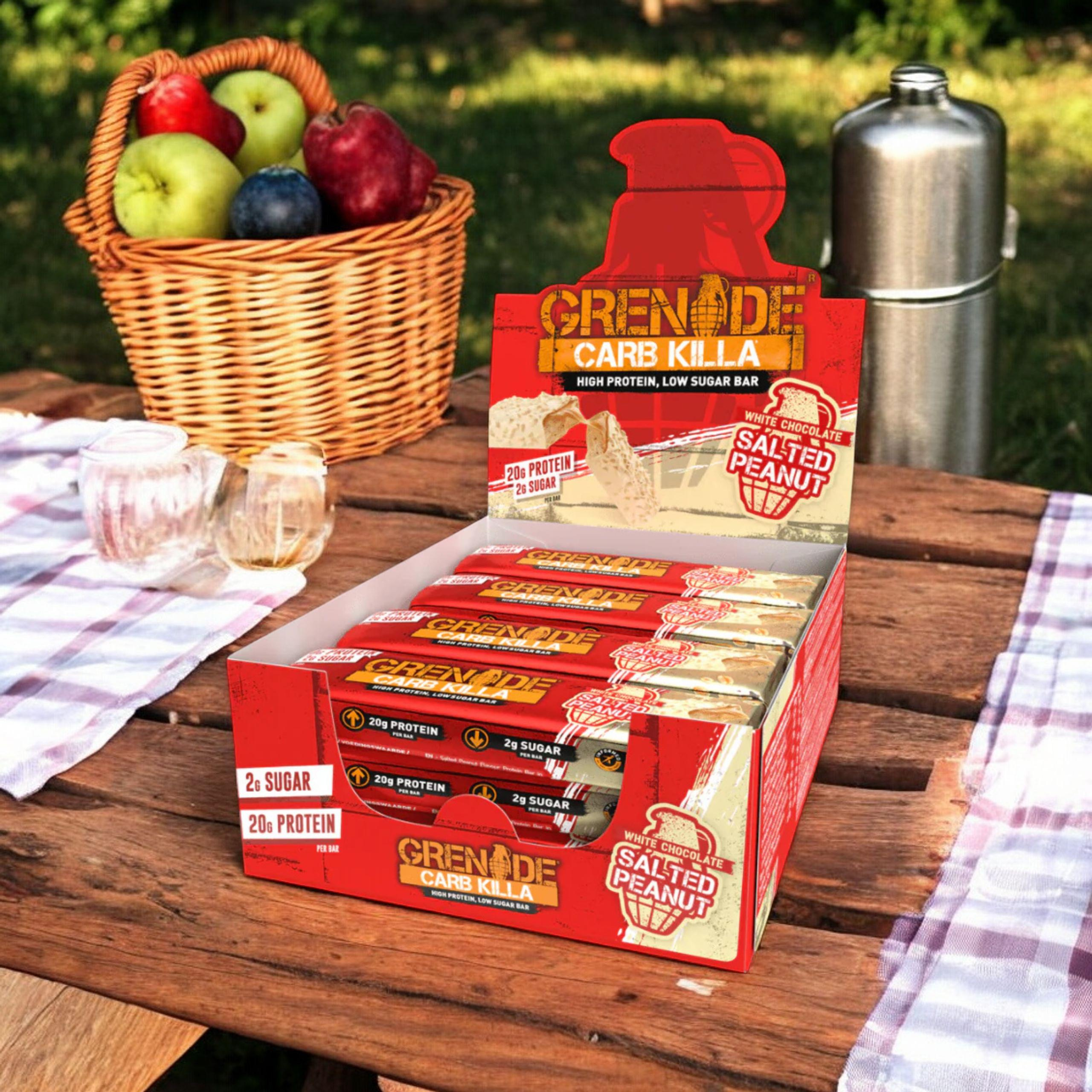 GRENADE - Barre Protéinée - 12x 60g