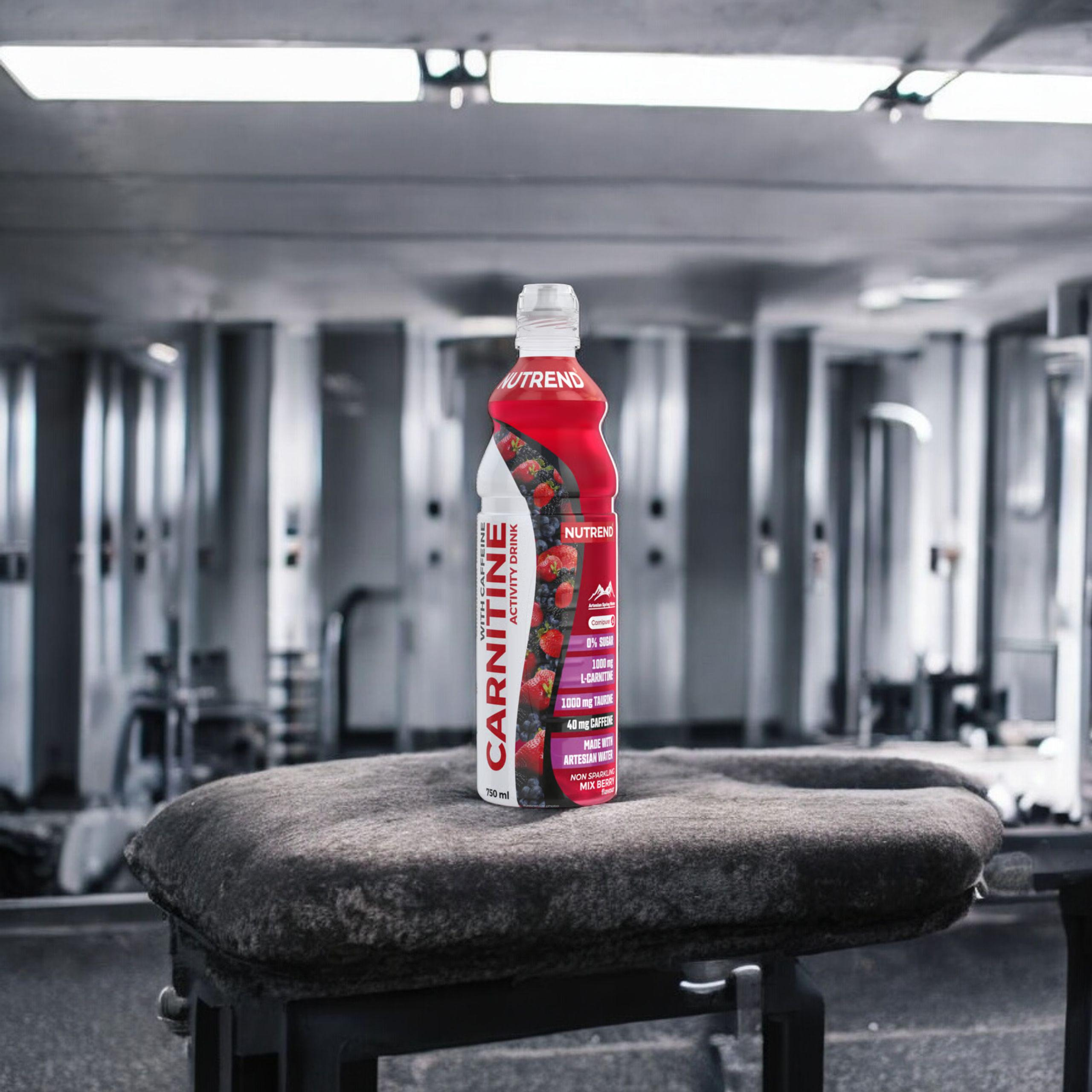 NUTREND Boisson à la carnitine avec caféine - 8x 750ml