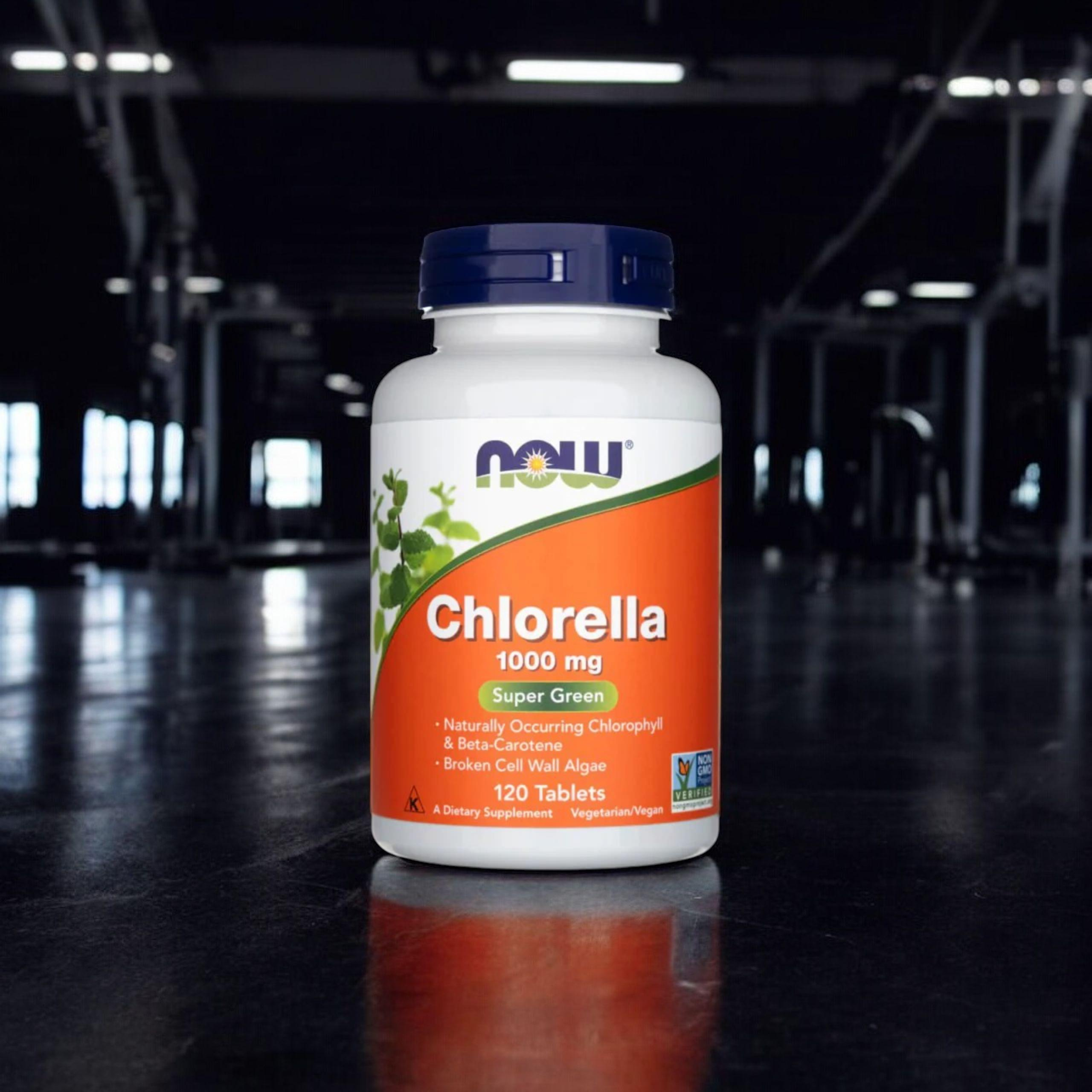 NOW - Chlorella 1000mg - 120 comprimés