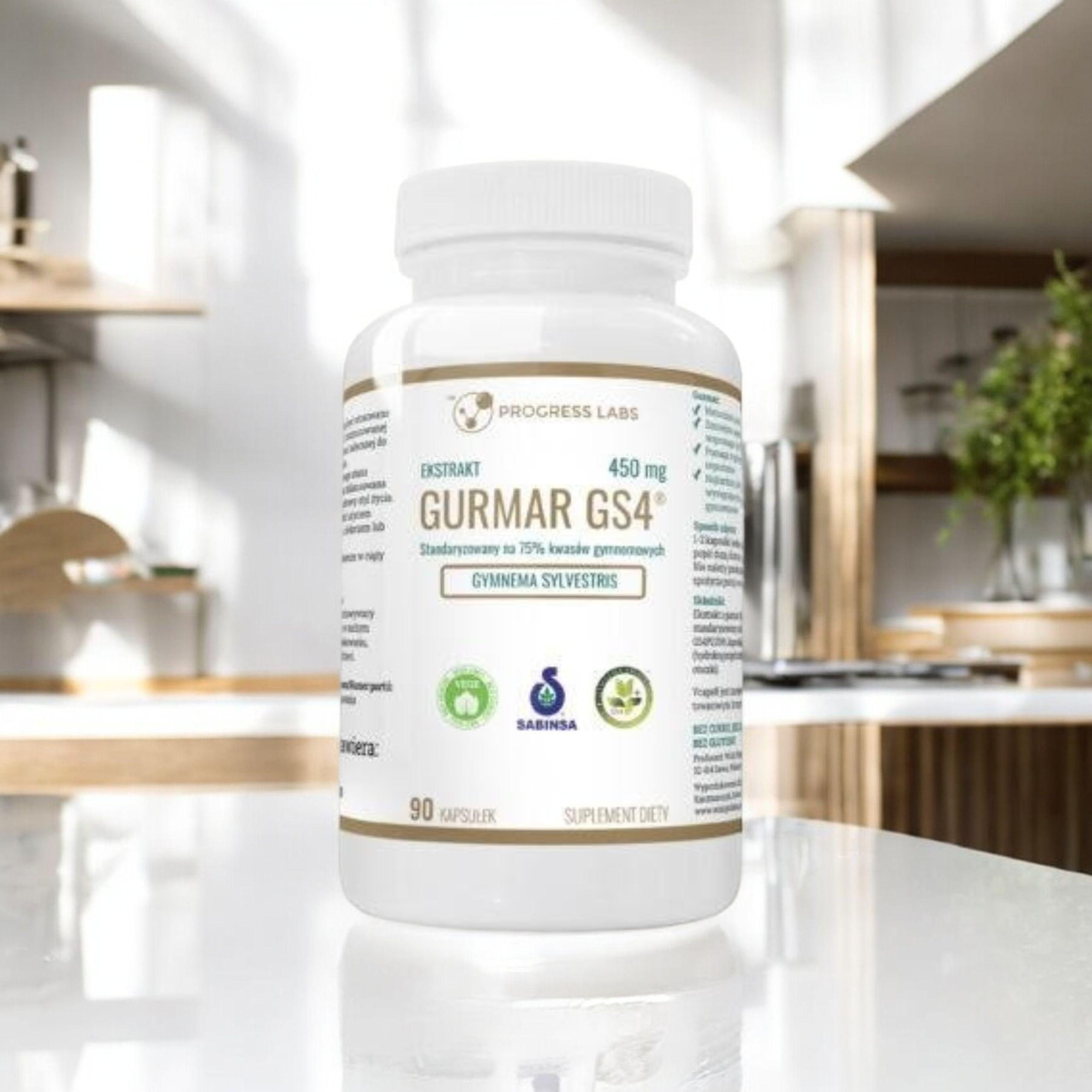 PROGRESS LABS - Gurmar GS4 - 90 gélules