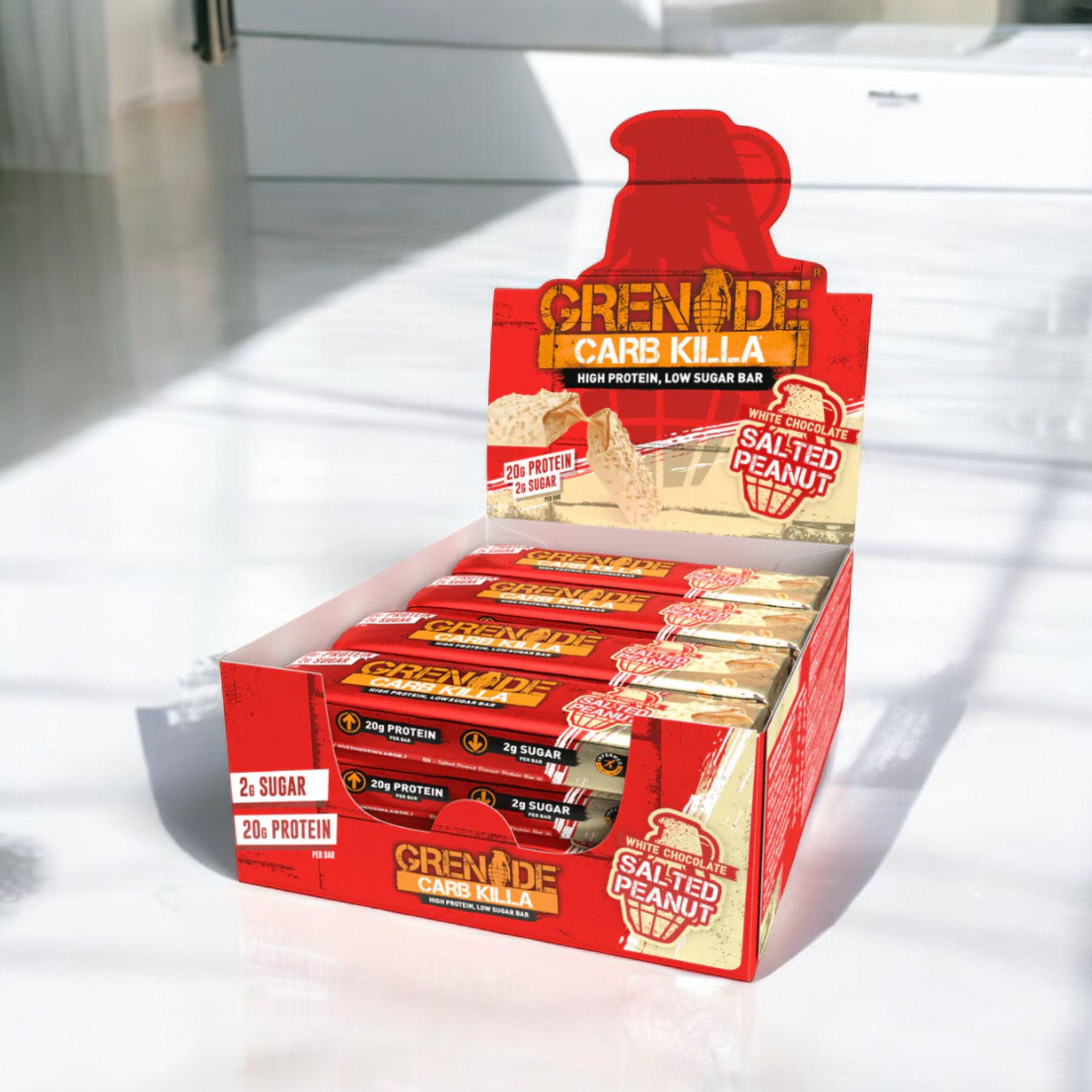 GRENADE - Barre Protéinée - 12x 60g