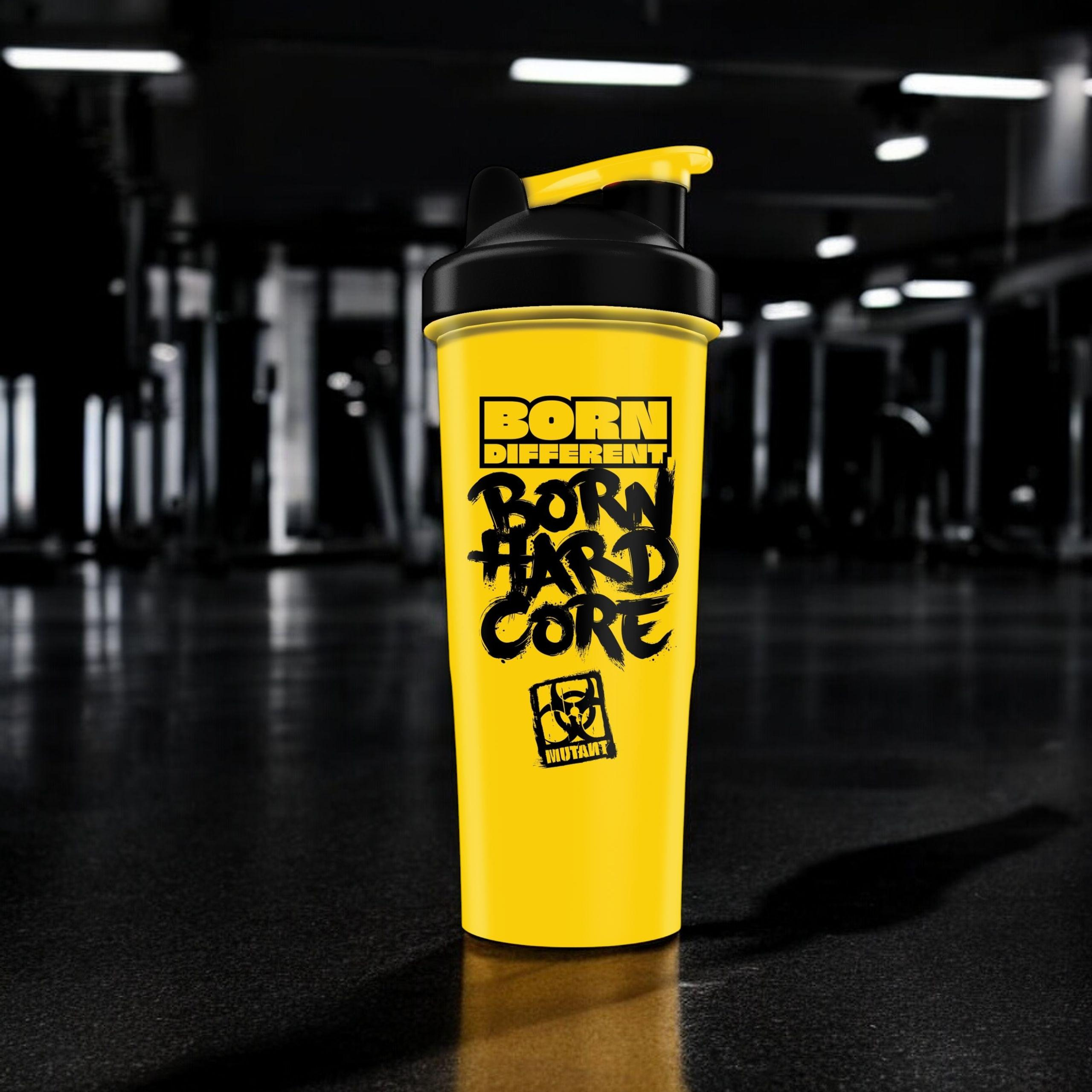 MUTANT - Shaker Enveloppé Born Hardcore - 900ml - Jaune