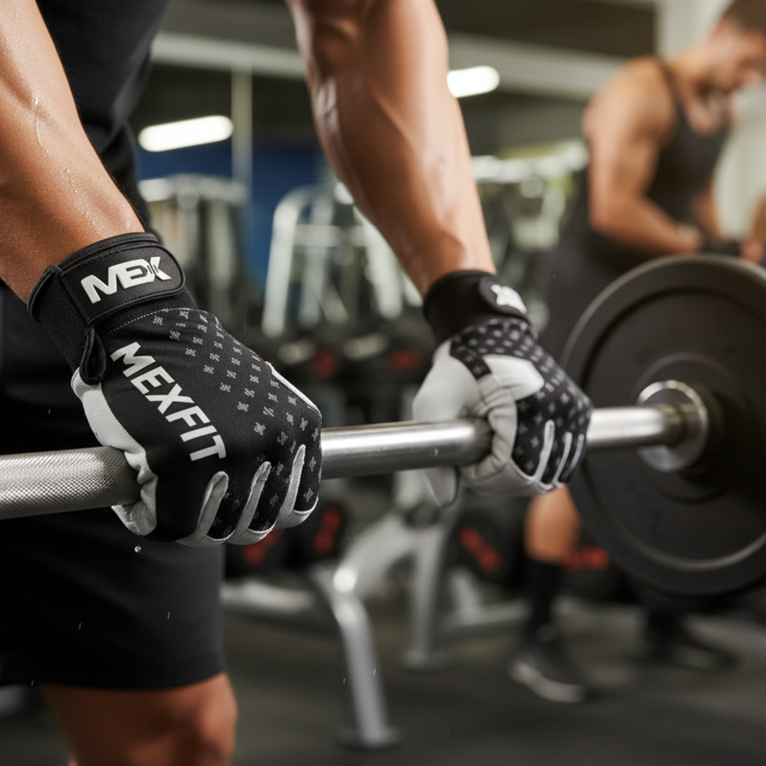 MEX NUTRITION - Gants Noirs Mexfit 