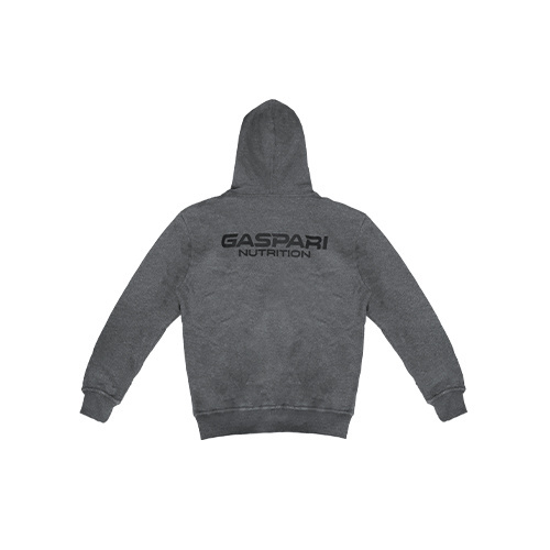 GASPARI NUTRITION Zipped Hoodie - Grey - Sweat à capuche à fermeture éclair