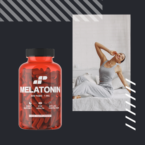 MP NUTRITION Melatonin 1mg - 300tabs - Mélatonine