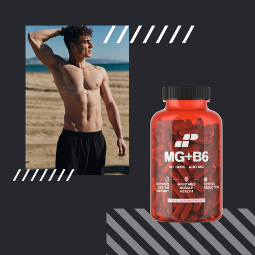 MP NUTRITION Mg + B6 - 90tabs - Magnésium + Vitamine B6