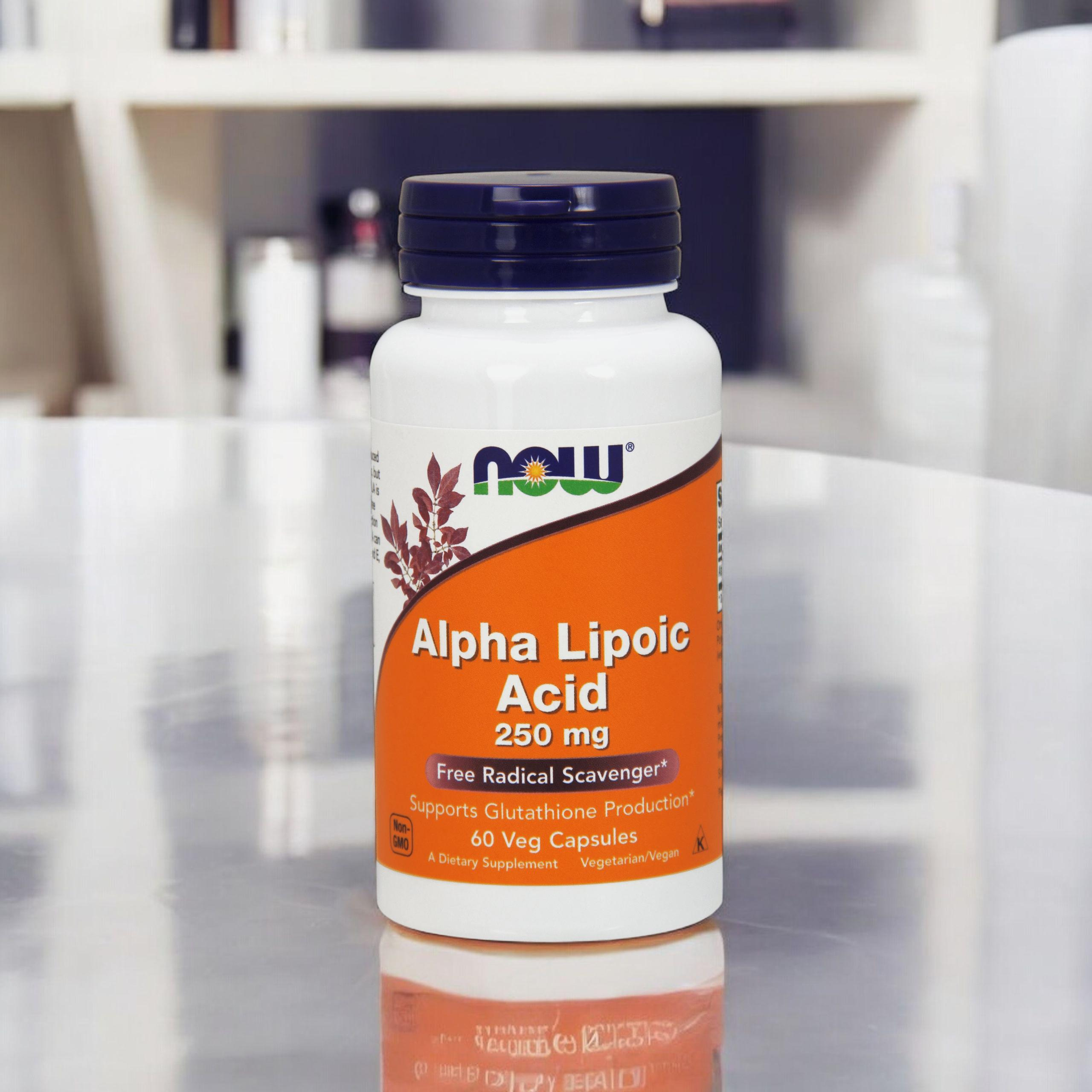 NOW Alpha Lipoic Acid 250mg - 60vegcaps